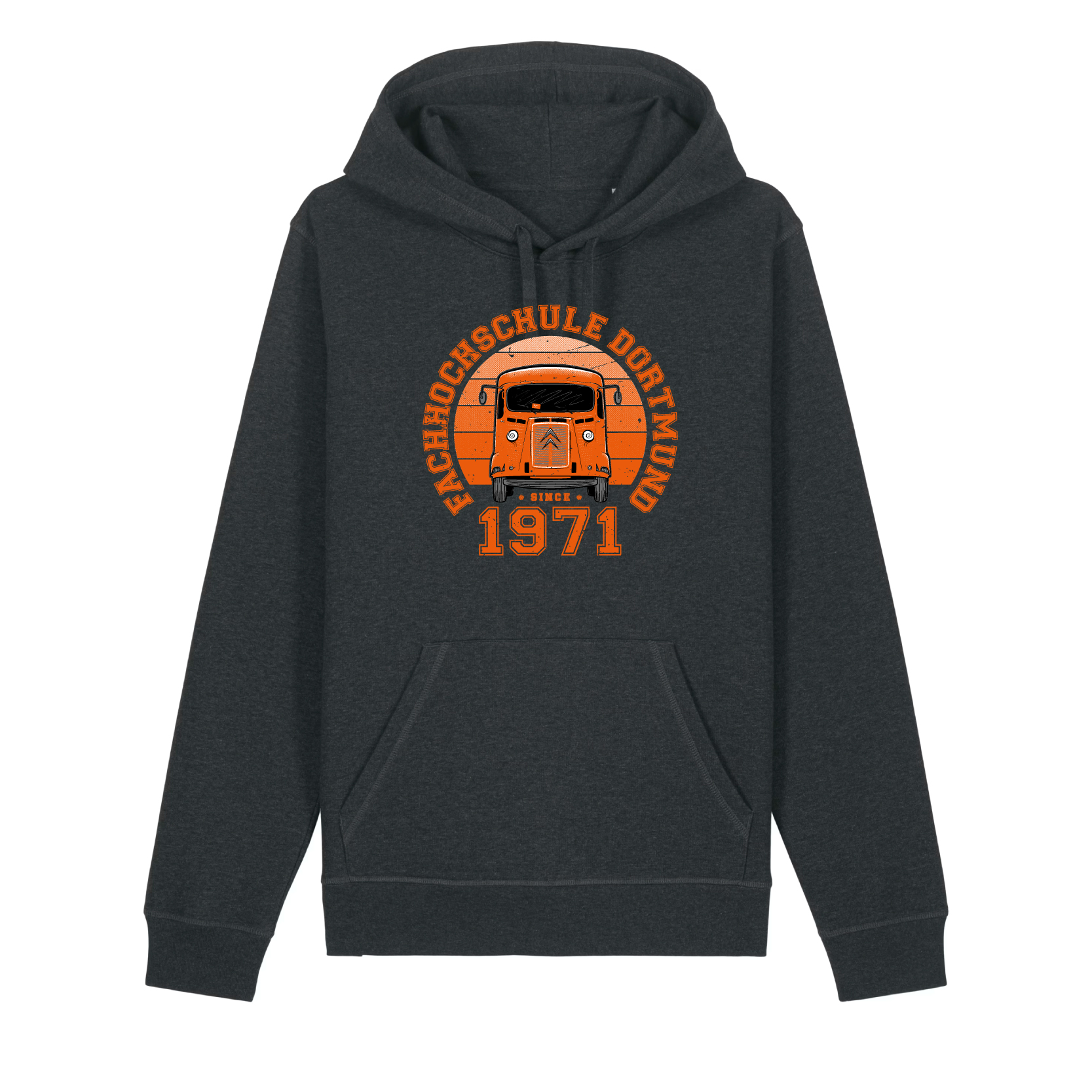 Hoodie HY Sunset Dunkelgrau